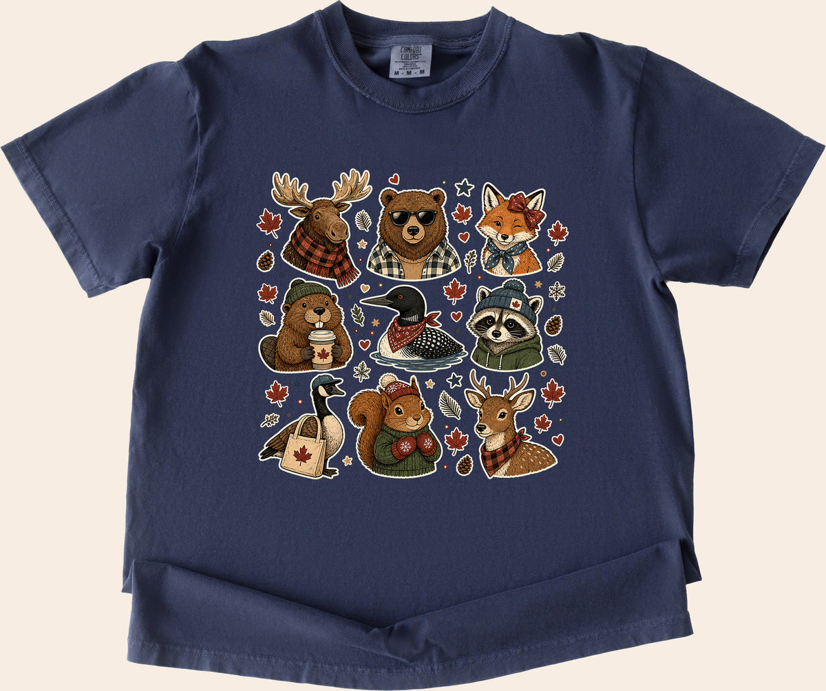 Canadian Woodland Animals