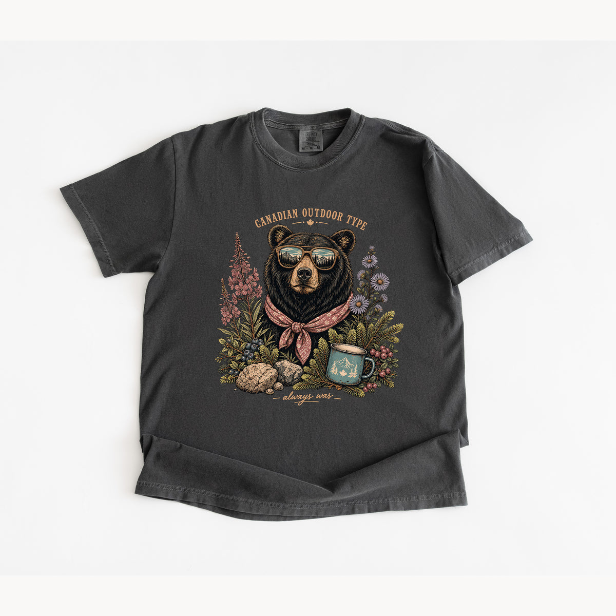 Canadian Outdoor Type T Shirt