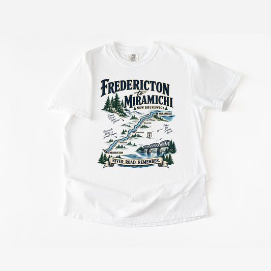 Fredericton to Miramichi New Brunswick