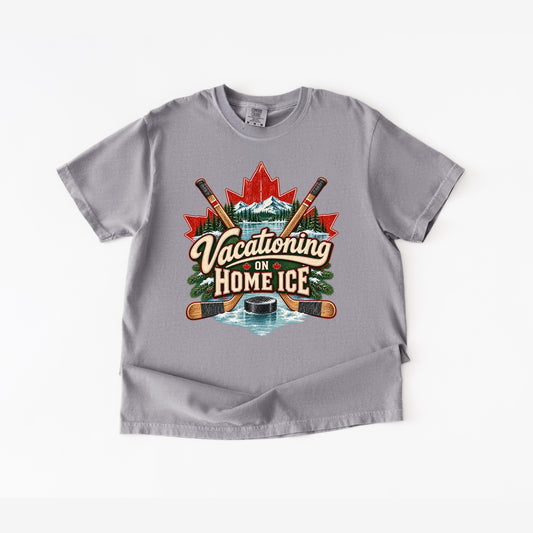 Vacationing on Home Ice T-Shirt |
