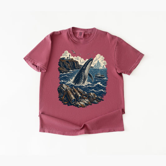 Newfoundland Whale Watching T Shirt