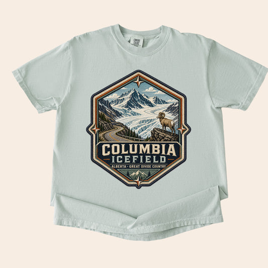 Columbia Icefield Vintage Patch