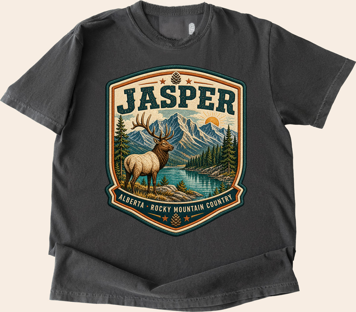 Jasper Alberta Vintage Patch