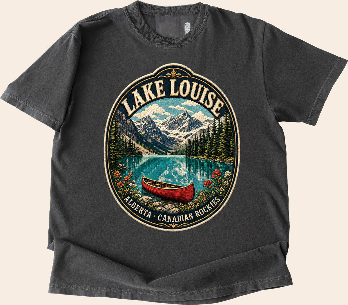 Lake Louise Alberta Vintage Patch