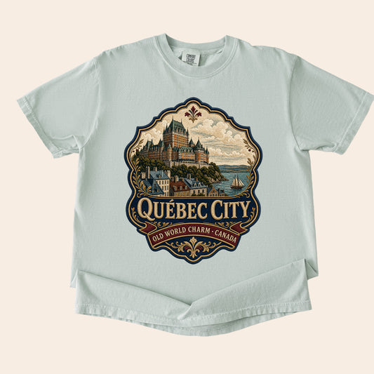 Quebec City Quebec Vintage Patch