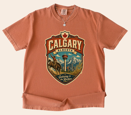 Calgary Alberta Vintage T Shirt