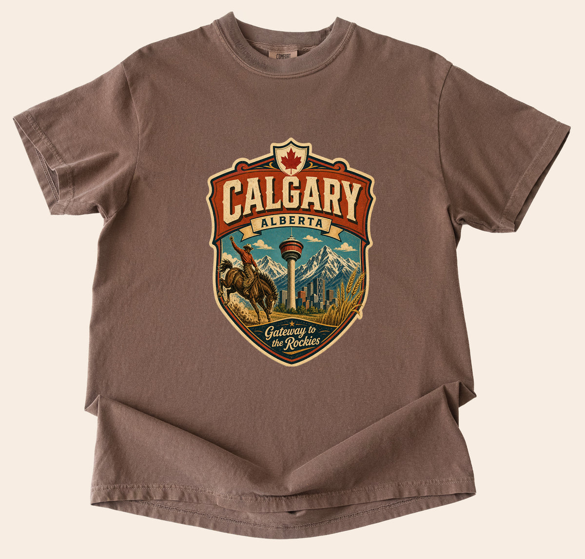 Calgary Alberta Vintage T Shirt