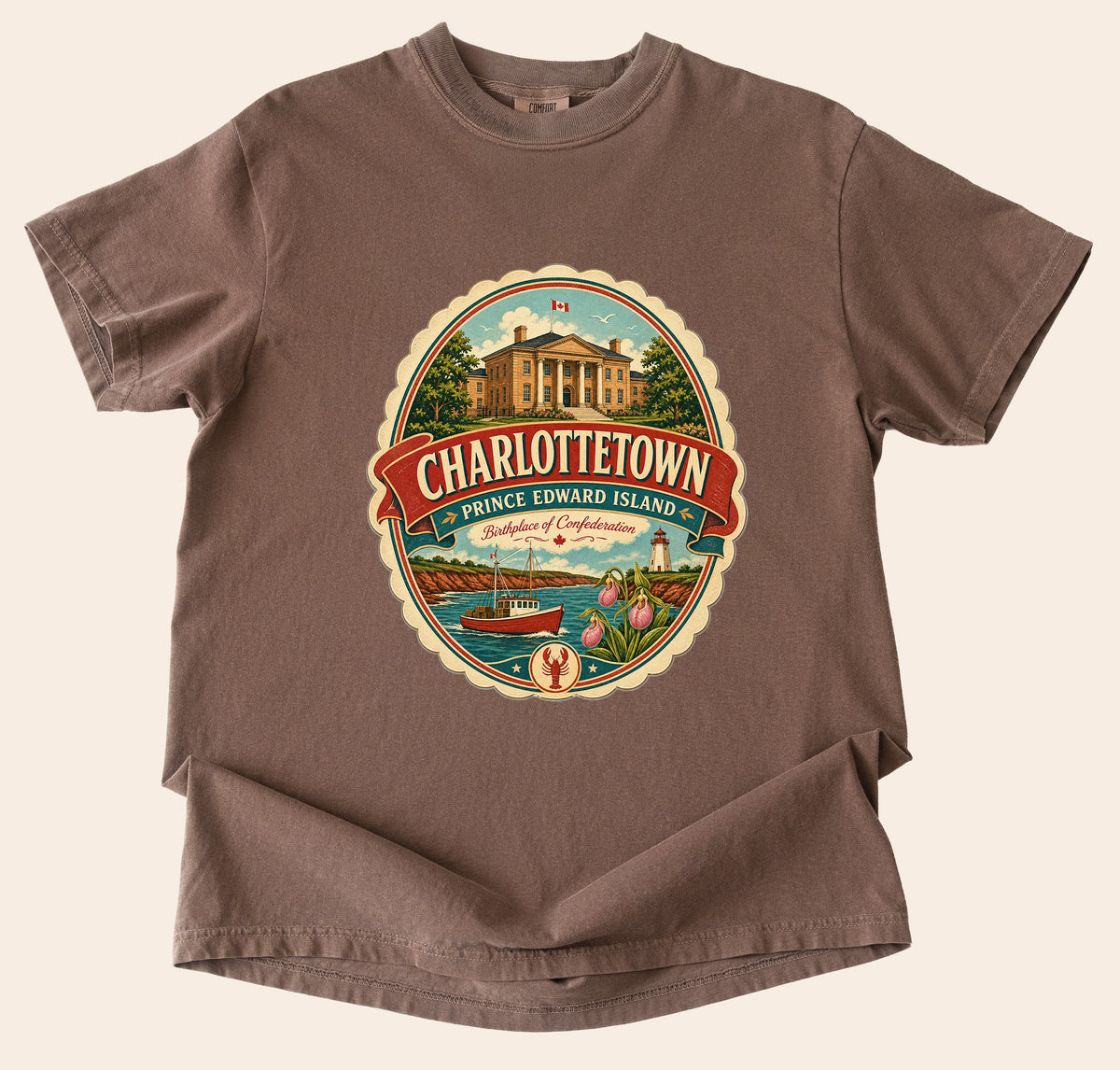 Charlottetown PEI Vintage T Shirt
