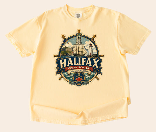 Halifax Nova Scotia Vintage T Shirt