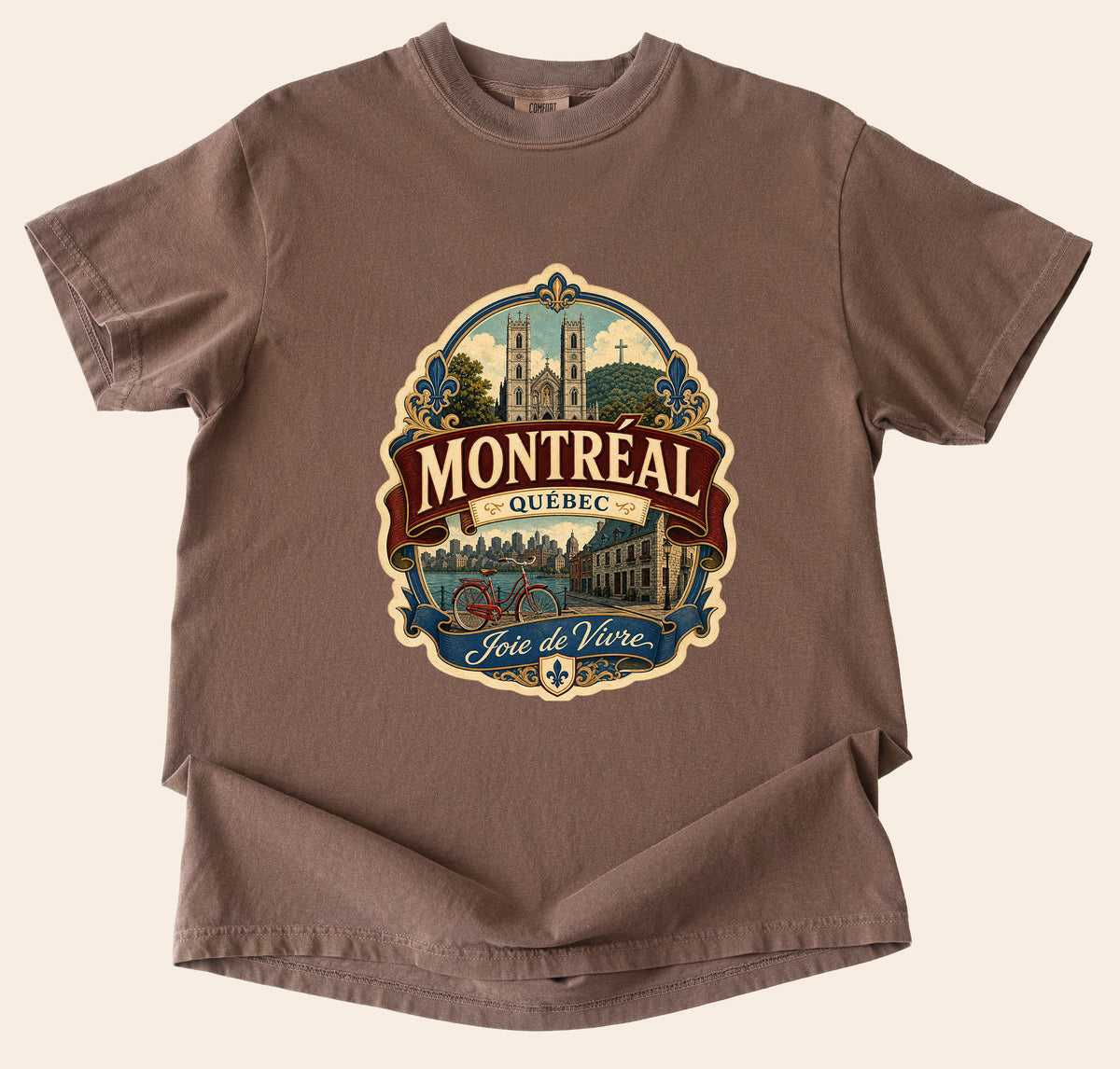 Montreal Quebec Vintage T Shirt