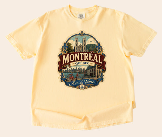Montreal Quebec Vintage T Shirt