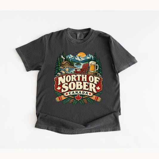 T-shirt North of Sober