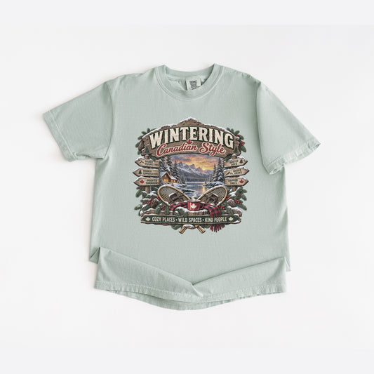 Wintering Canadian Style T-Shirt
