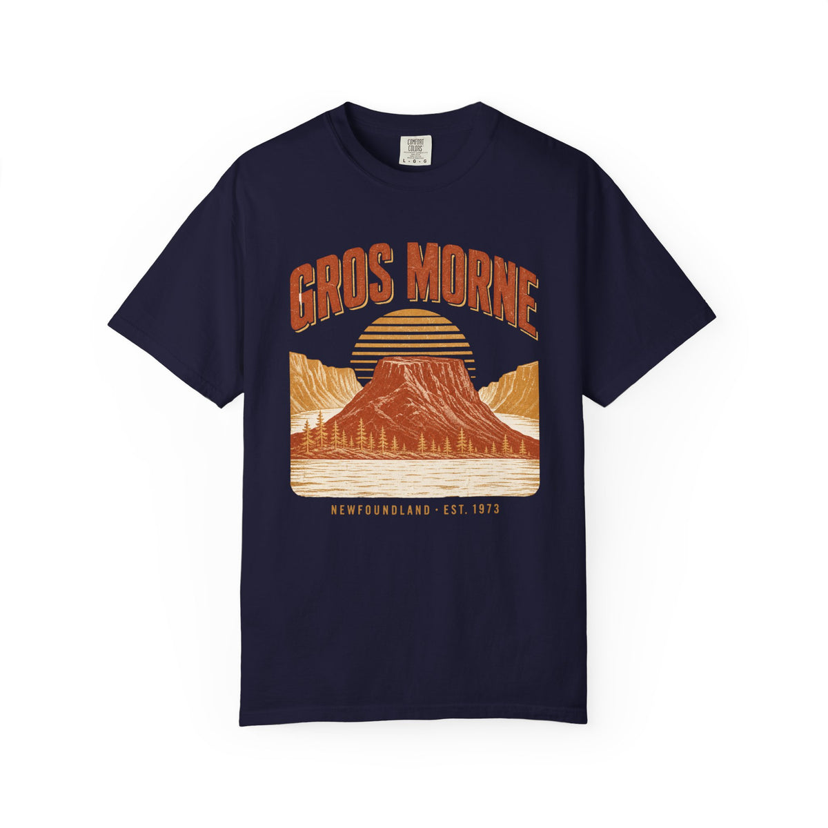 Gros Morne National Park Retro Sunset