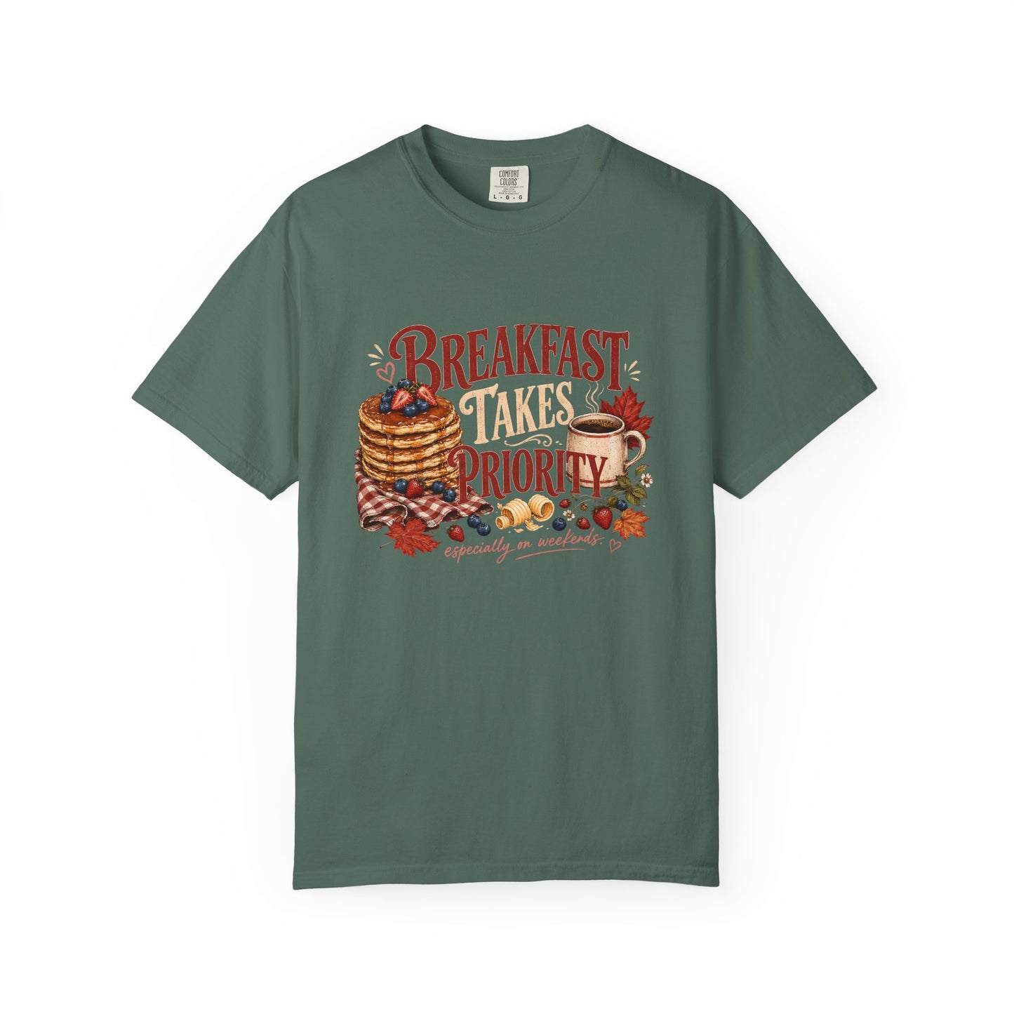 Breakfast Takes Priority Canada Shirt