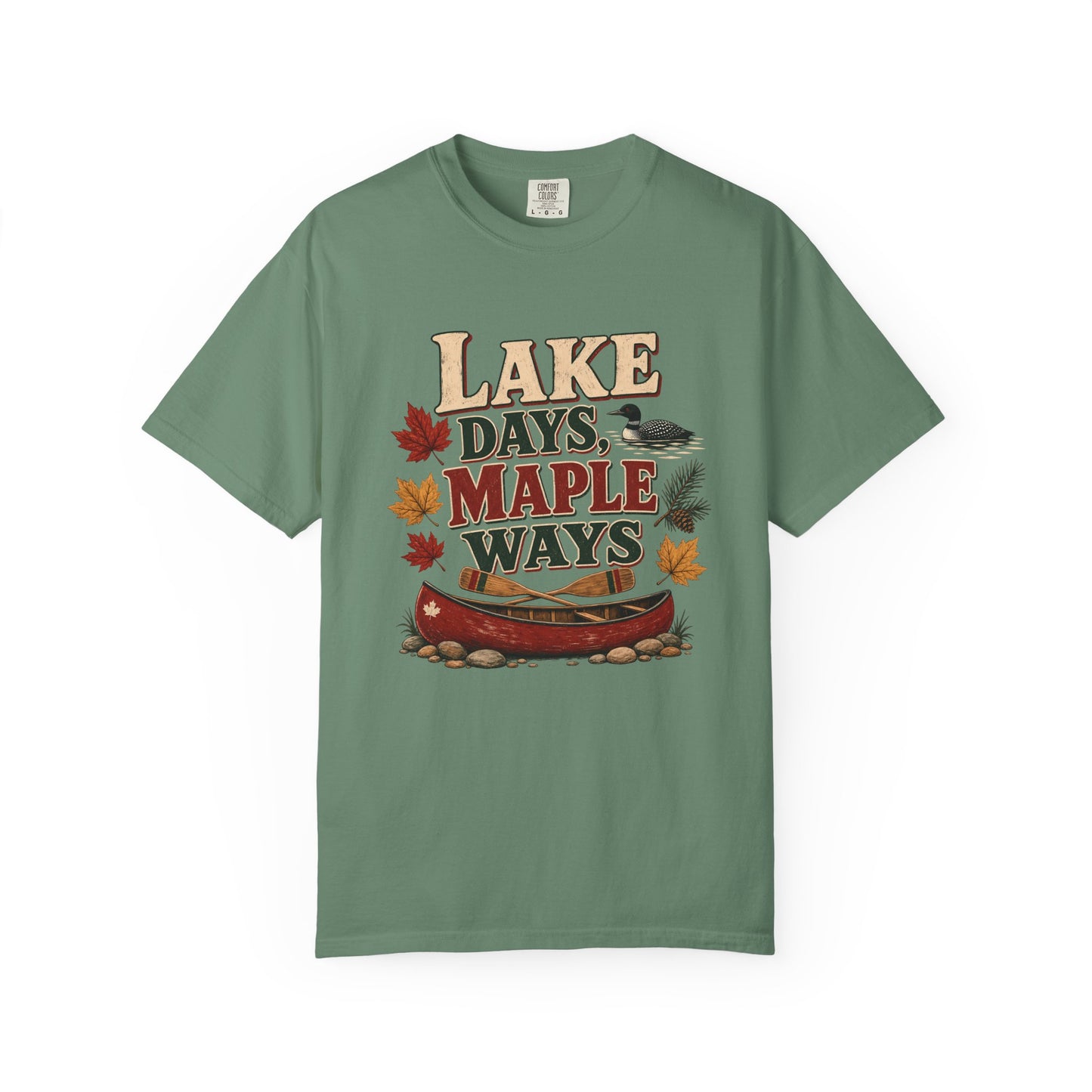 Lake Days Maple Ways Cottage T Shirt