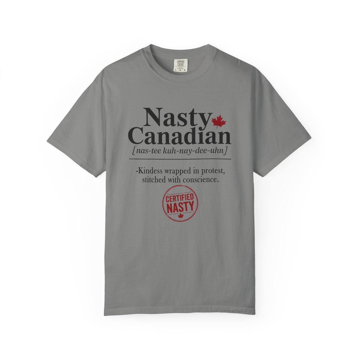 T-shirt « Nasty Canadian Definition »