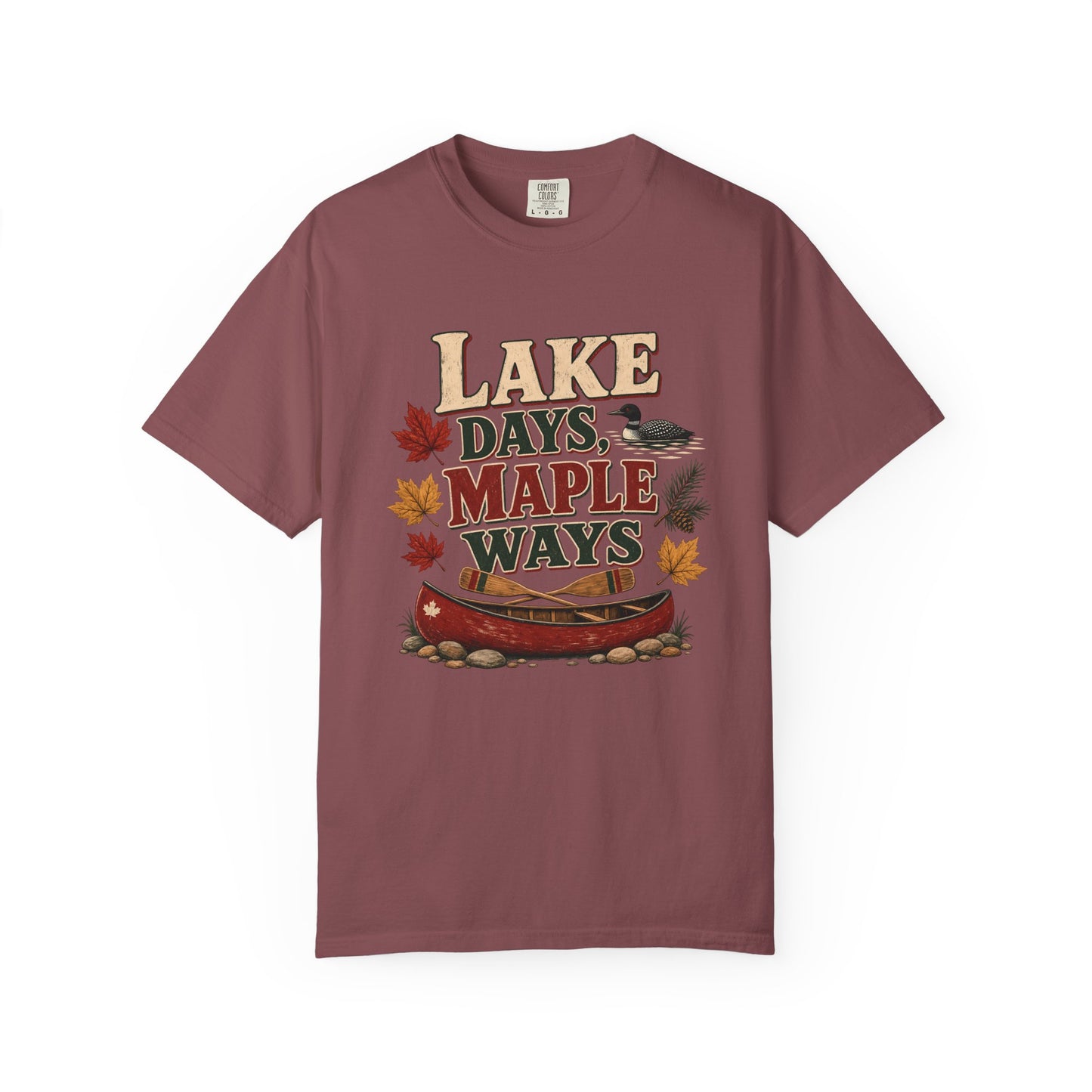 Lake Days Maple Ways Cottage T Shirt
