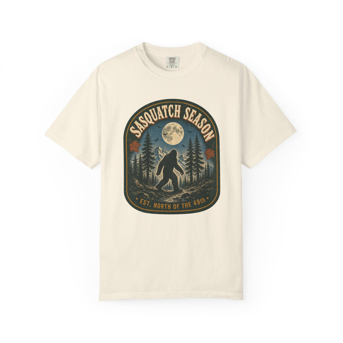 Vintage Bigfoot Forest Graphic Tee