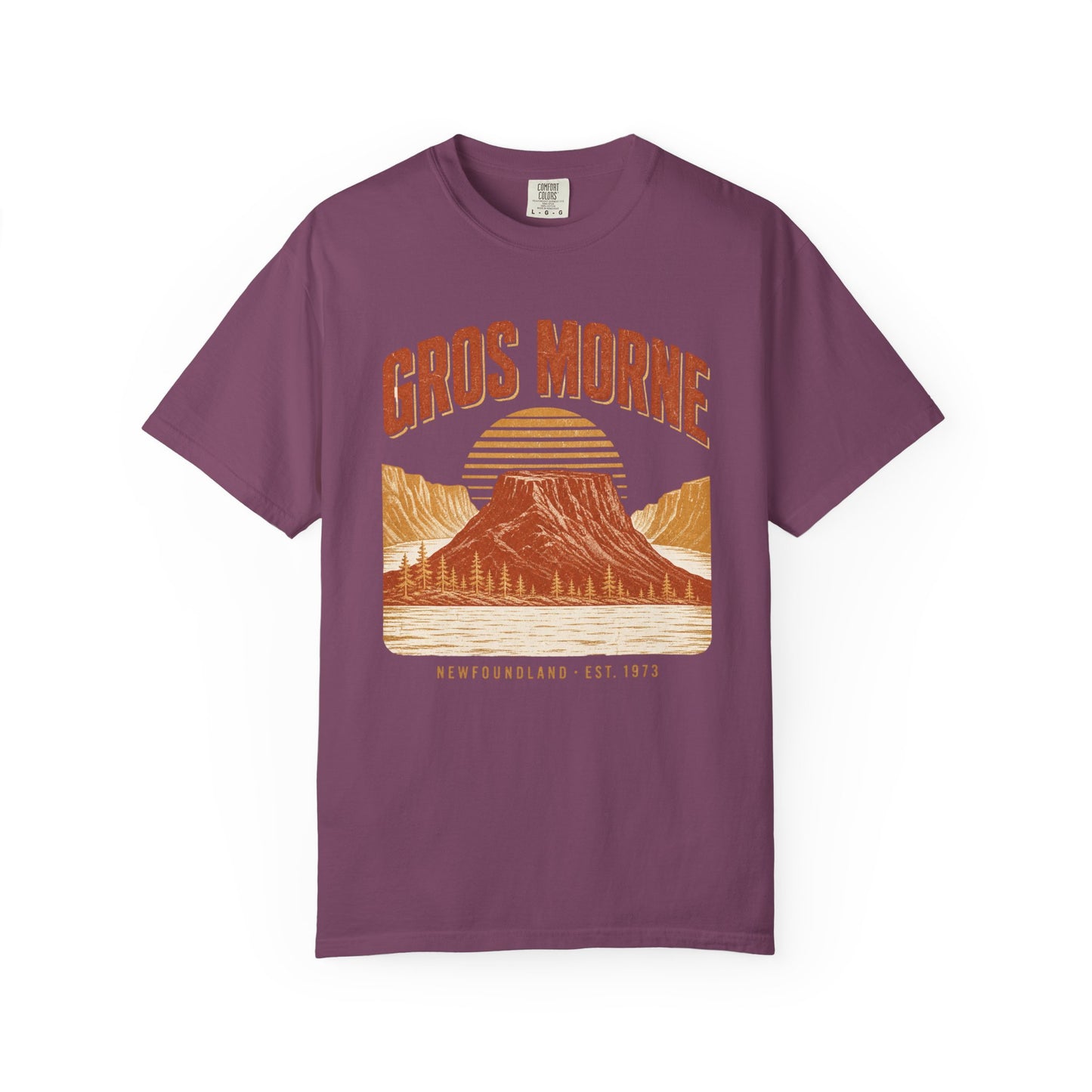 Gros Morne National Park Retro Sunset