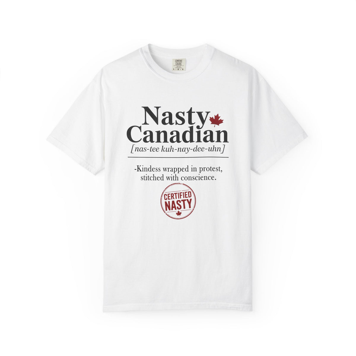 T-shirt « Nasty Canadian Definition »