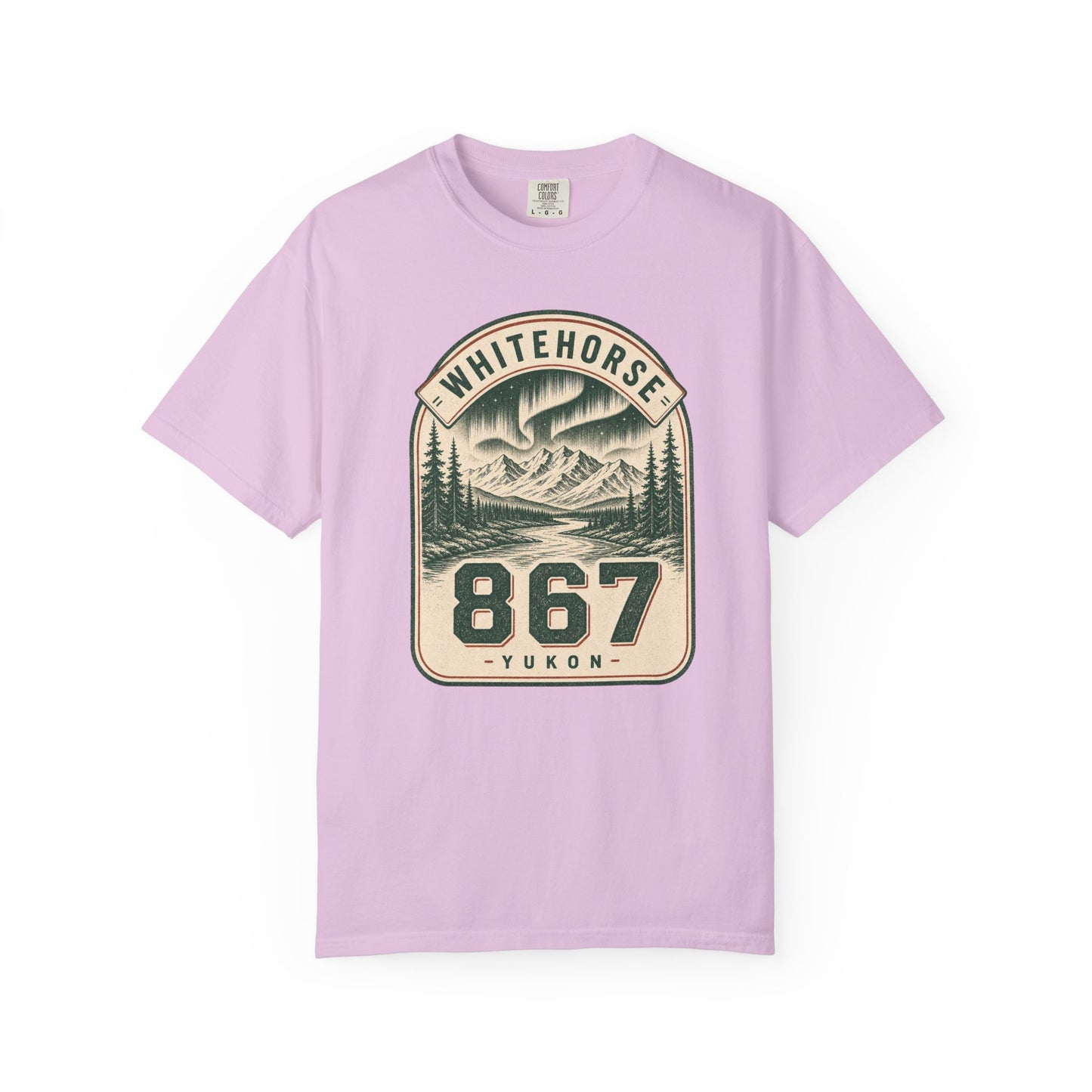 Whitehorse Yukon 867 Area Code - Vintage Nature T-Shirt