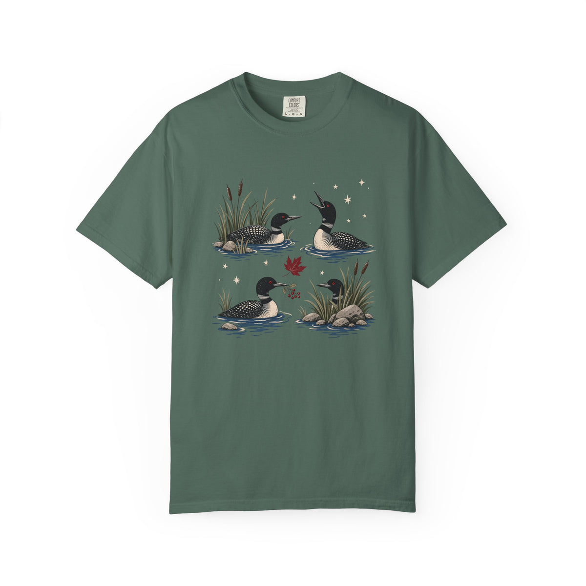 Playful Loon Lake Country Shirt