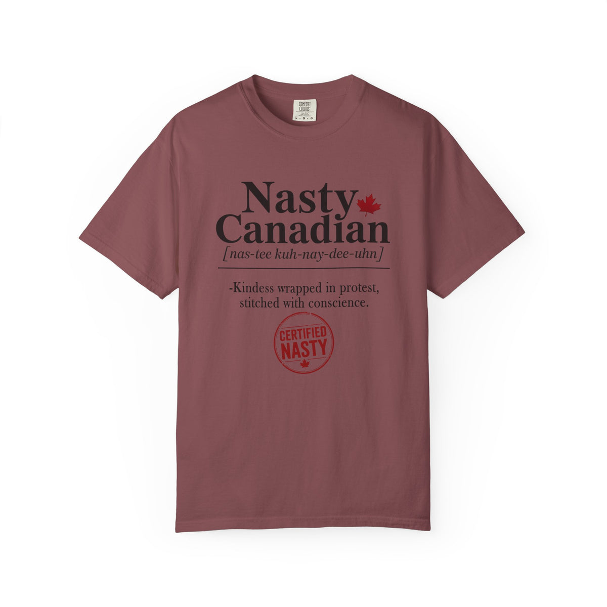 T-shirt « Nasty Canadian Definition »
