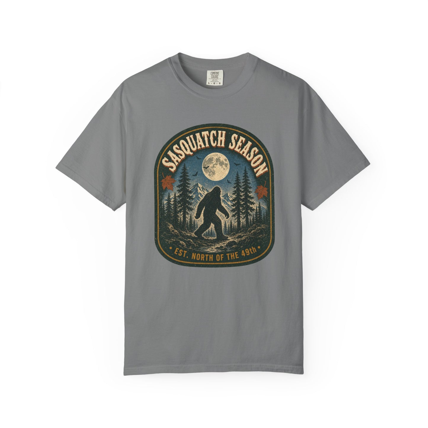 Vintage Bigfoot Forest Graphic Tee