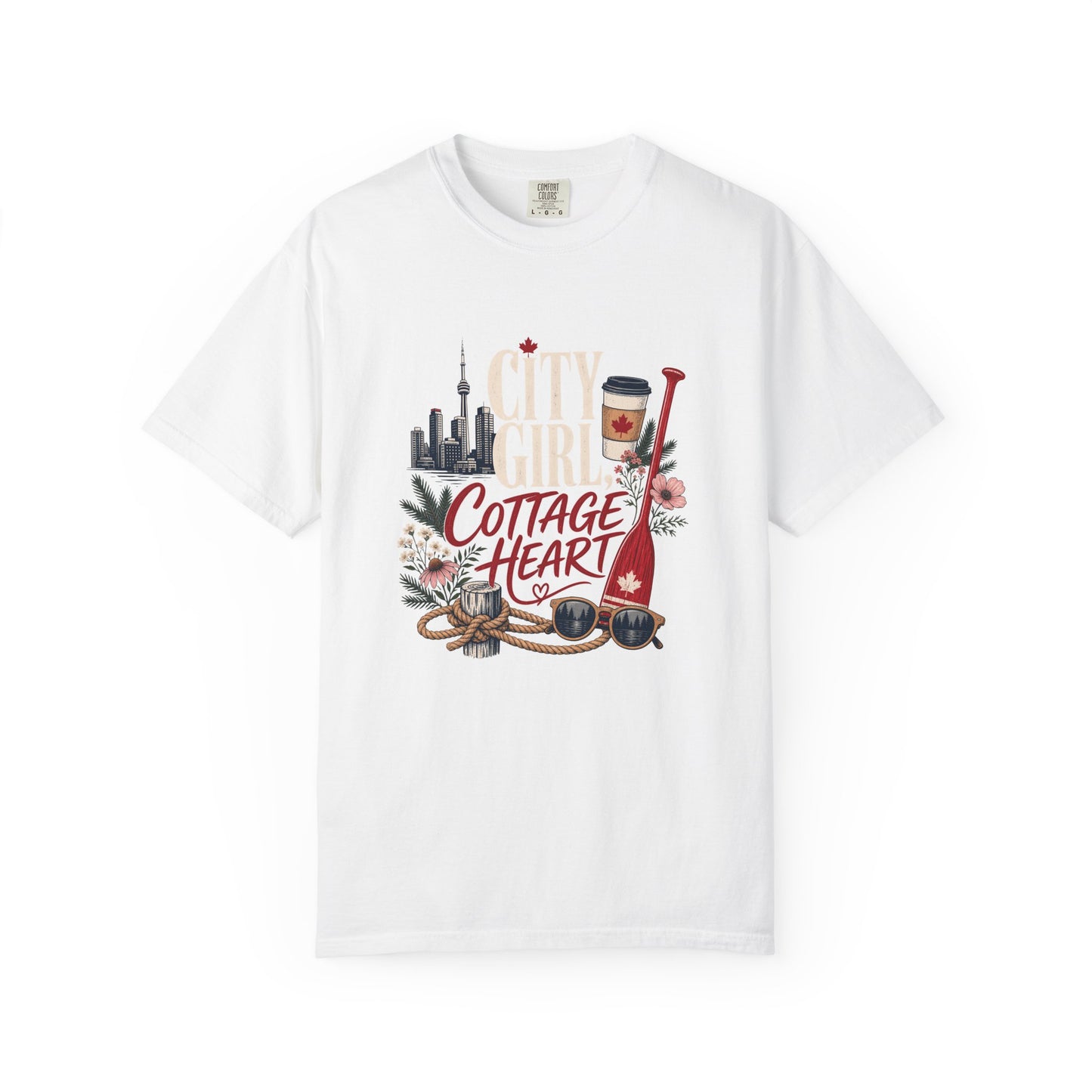 City Girl Cottage Heart Canada Shirt