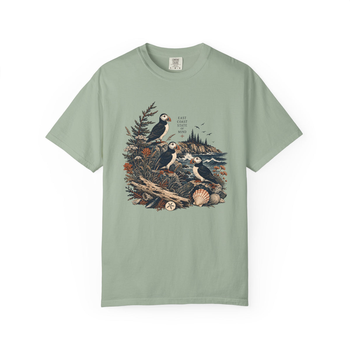 East Coast State of Mind Puffin Shirt