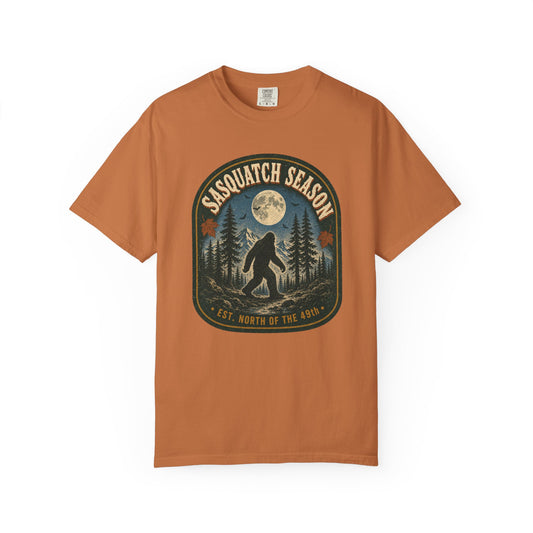 Vintage Bigfoot Forest Graphic Tee