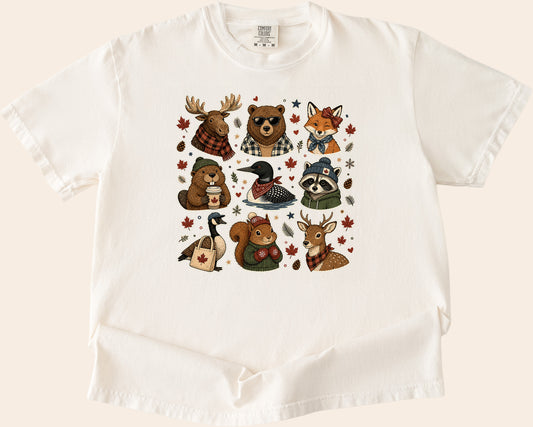 Canadian Woodland Animals