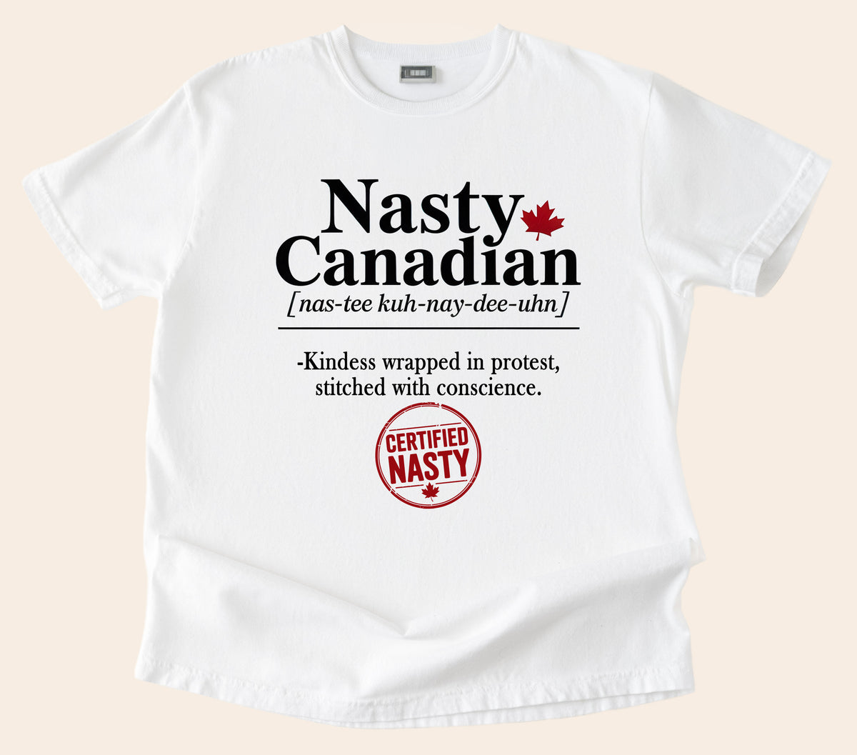 T-shirt « Nasty Canadian Definition »
