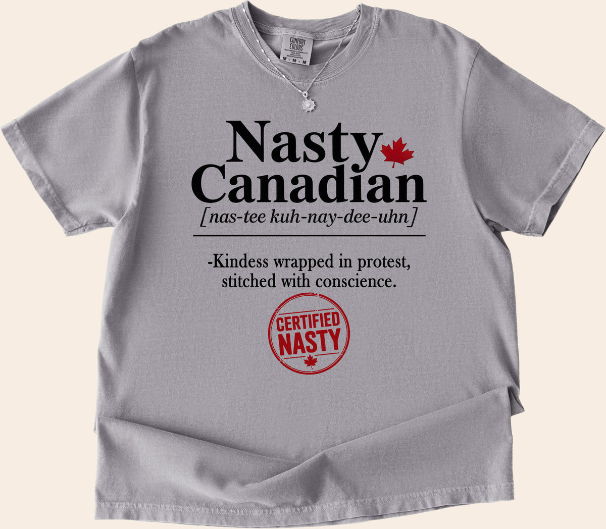 T-shirt « Nasty Canadian Definition »