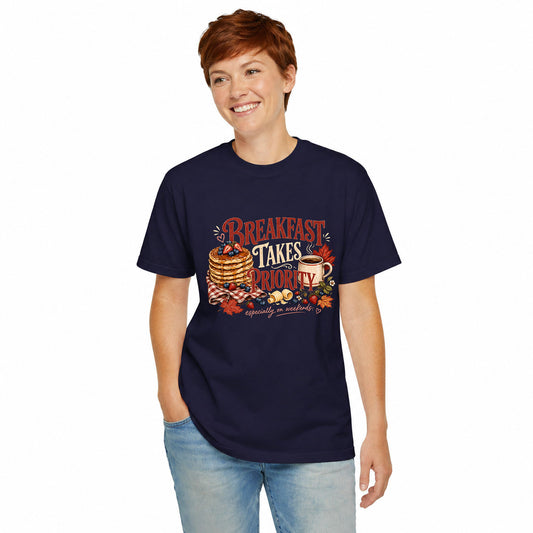 Breakfast Takes Priority Canada Shirt