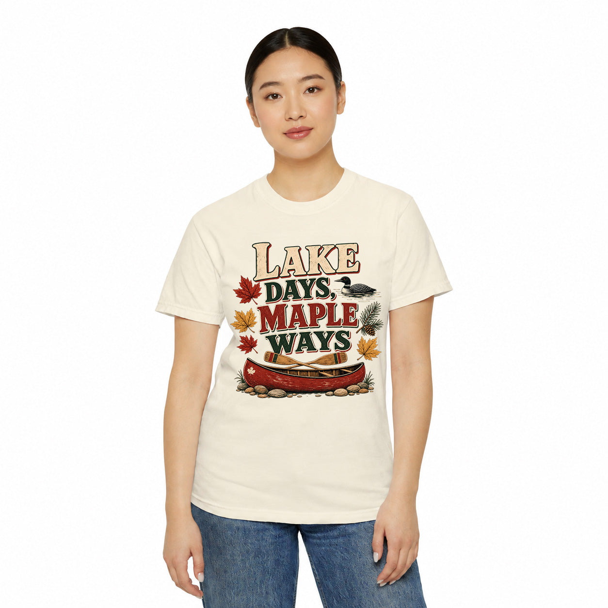 Lake Days Maple Ways Cottage T Shirt