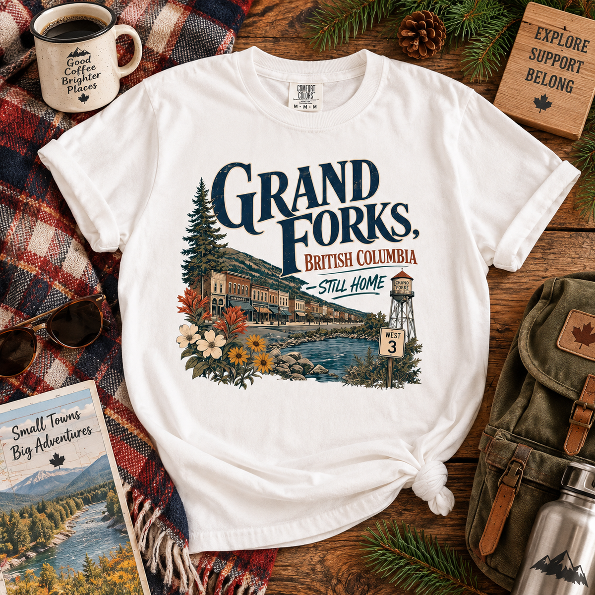 Grand Forks British Columbia T Shirt