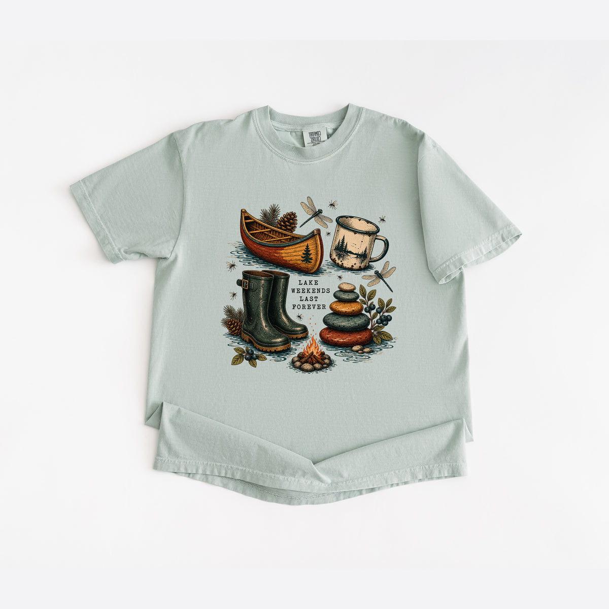 Lake Weekends Last Forever T Shirt