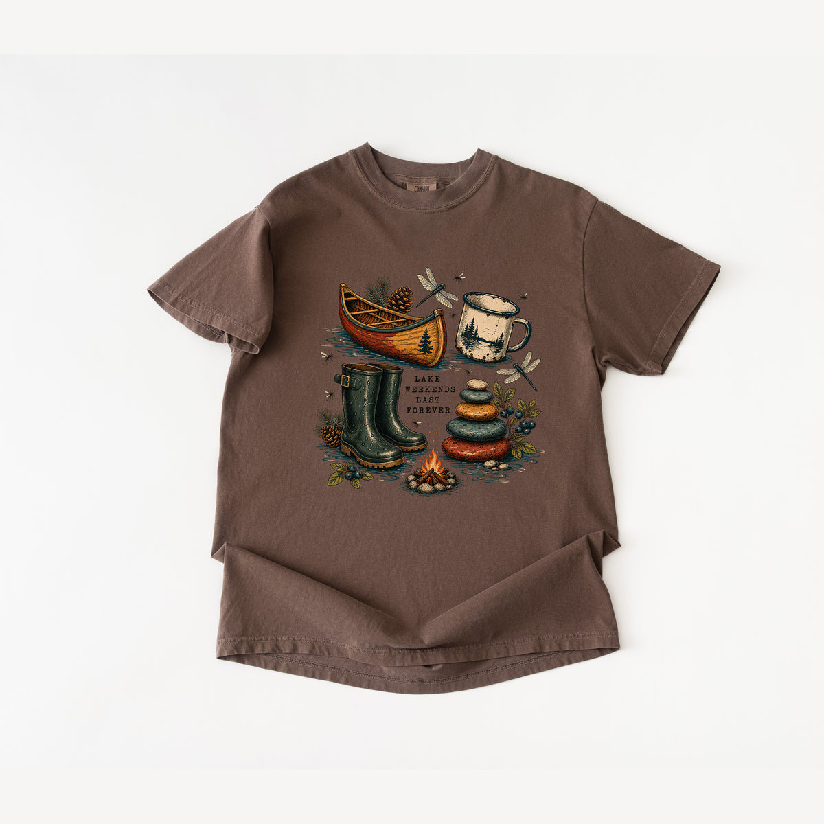 Lake Weekends Last Forever T Shirt