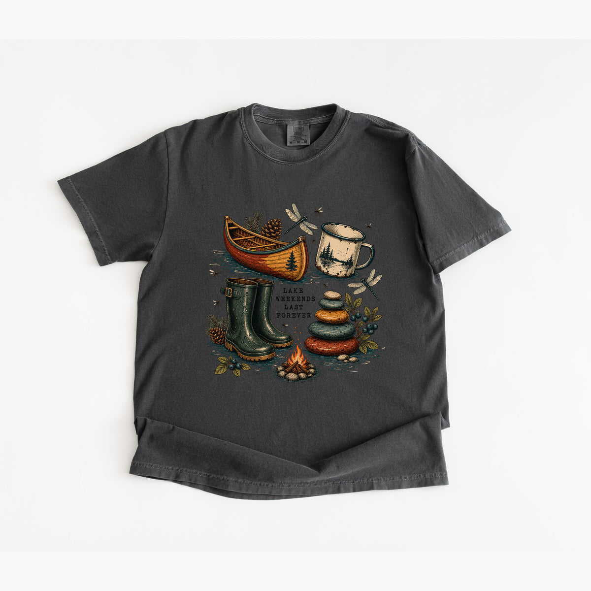 Lake Weekends Last Forever T Shirt