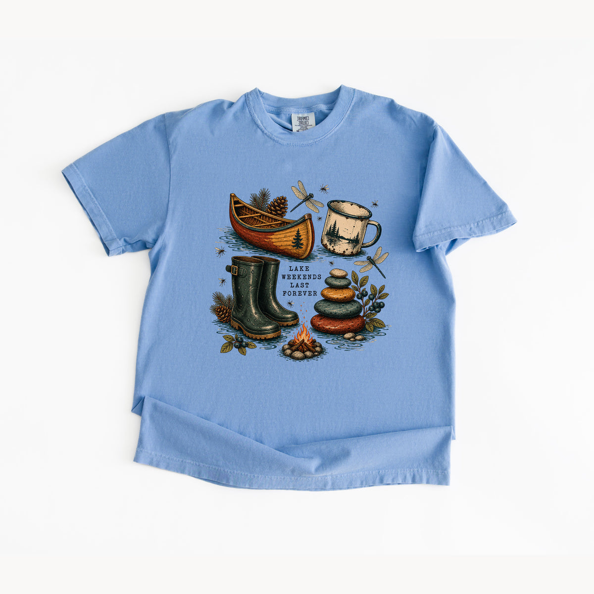 Lake Weekends Last Forever T Shirt