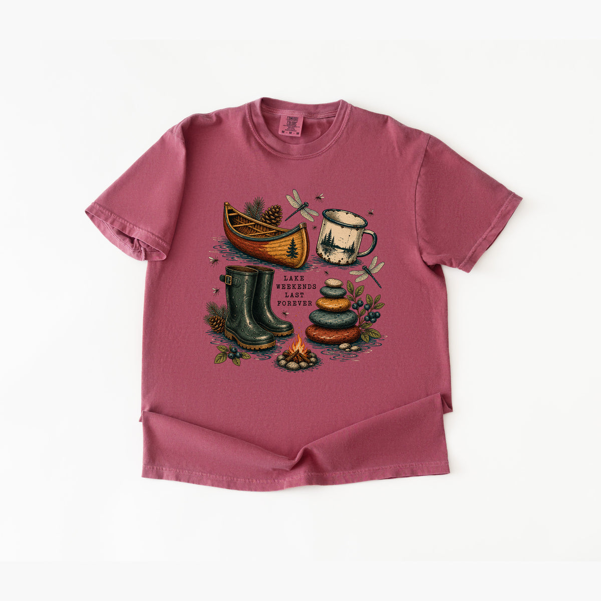 Lake Weekends Last Forever T Shirt