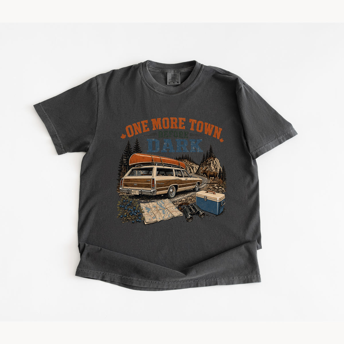 One More Town Before Dark T Shirt