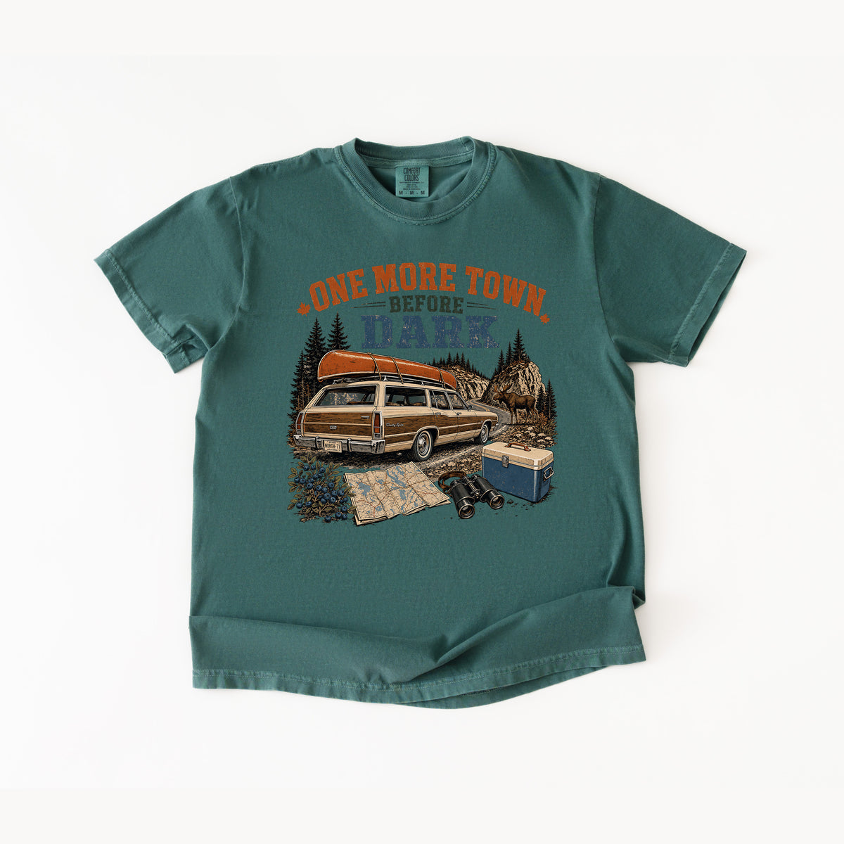 One More Town Before Dark T Shirt