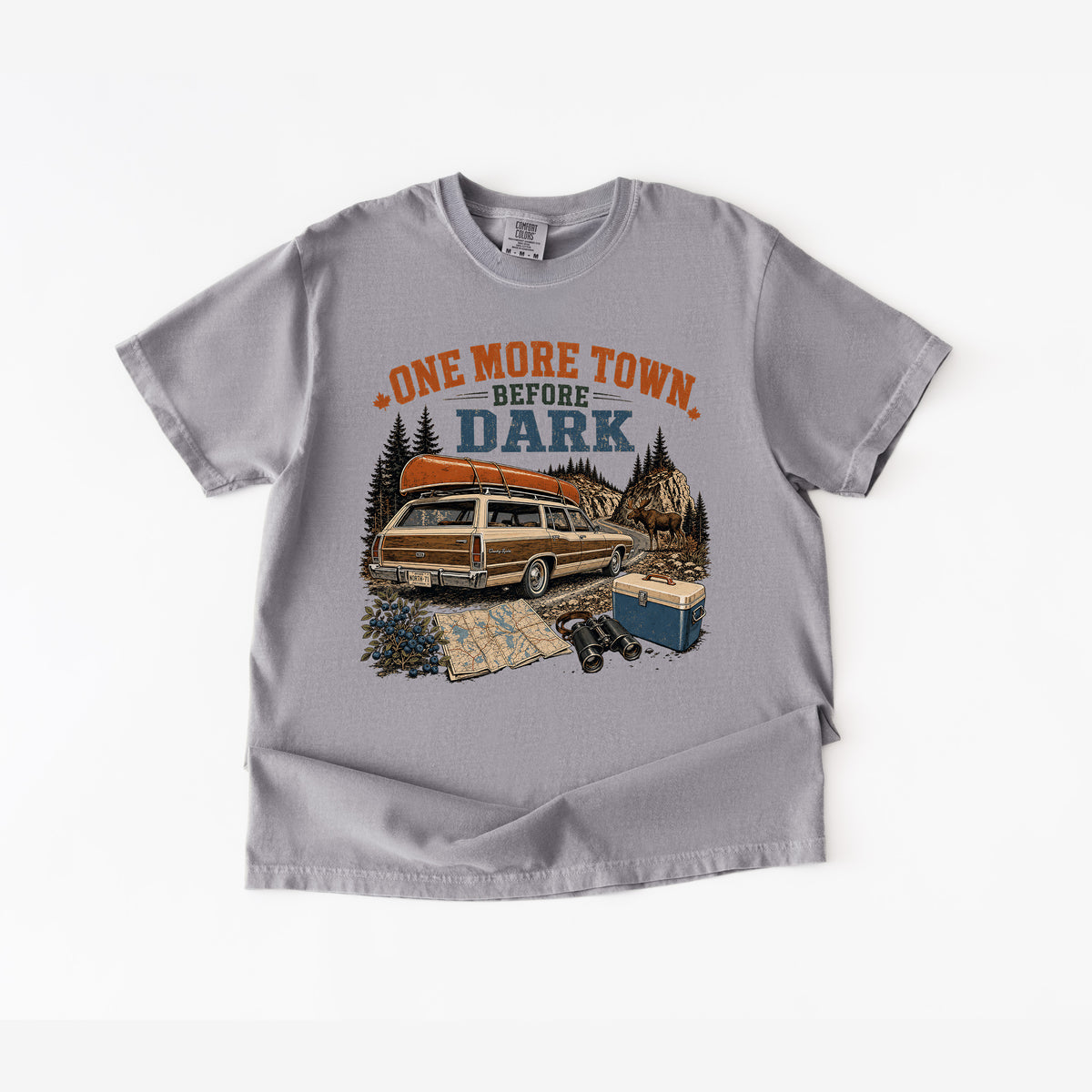 One More Town Before Dark T Shirt