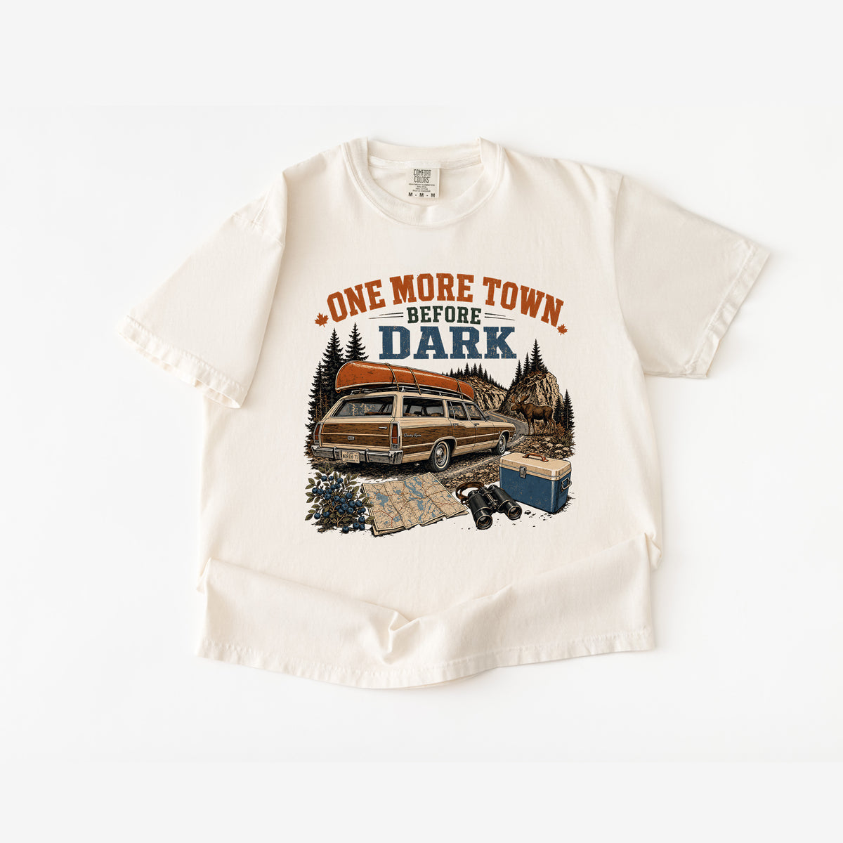 One More Town Before Dark T Shirt