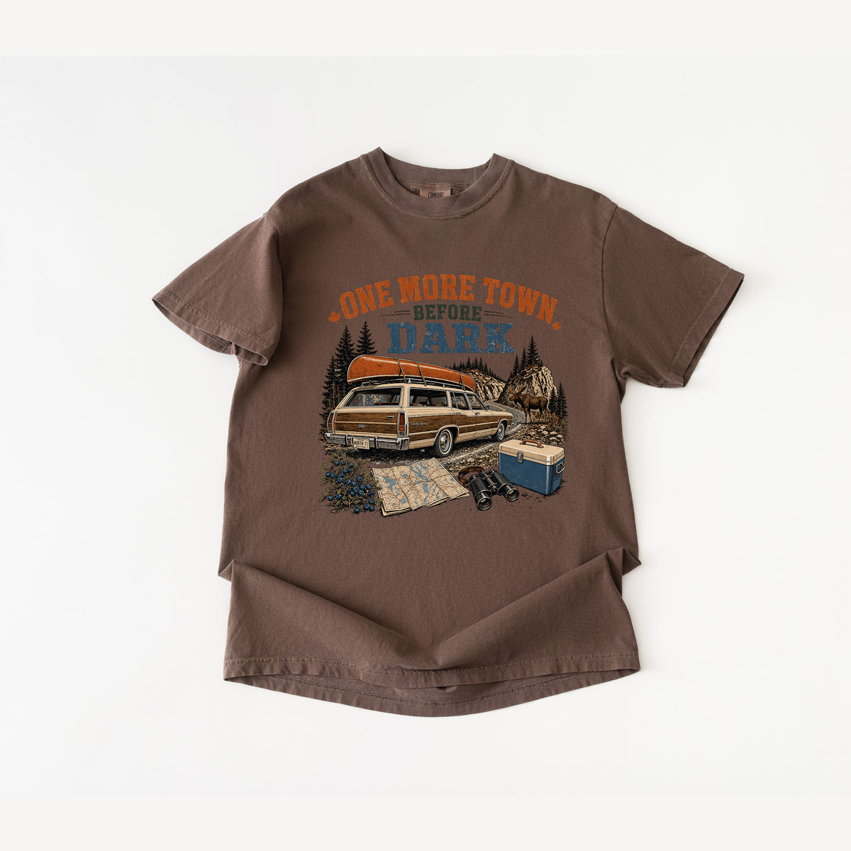 One More Town Before Dark T Shirt