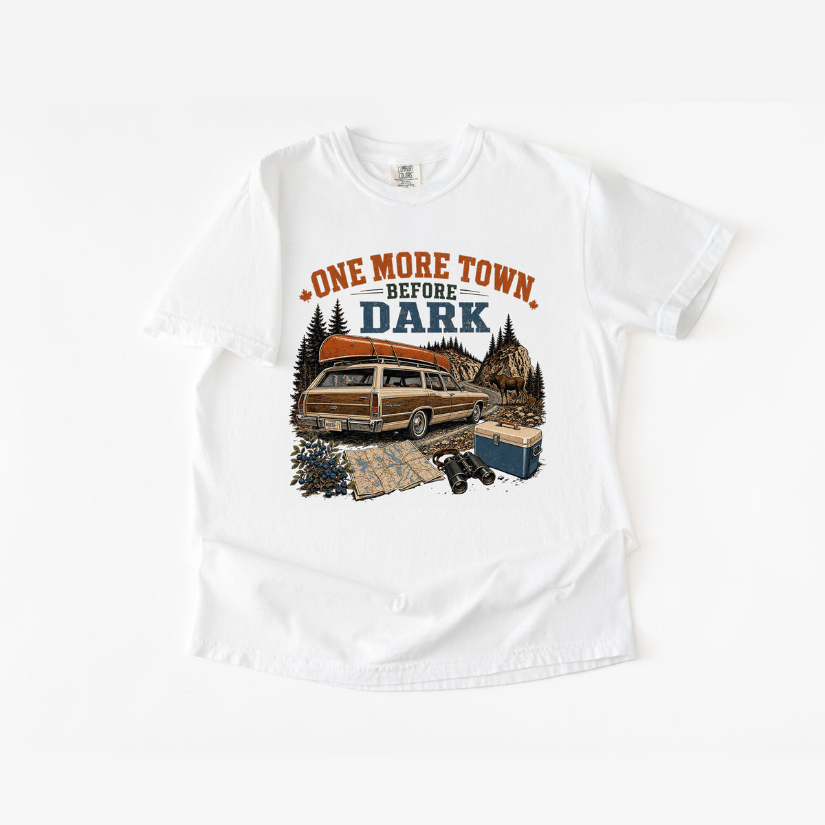 One More Town Before Dark T Shirt