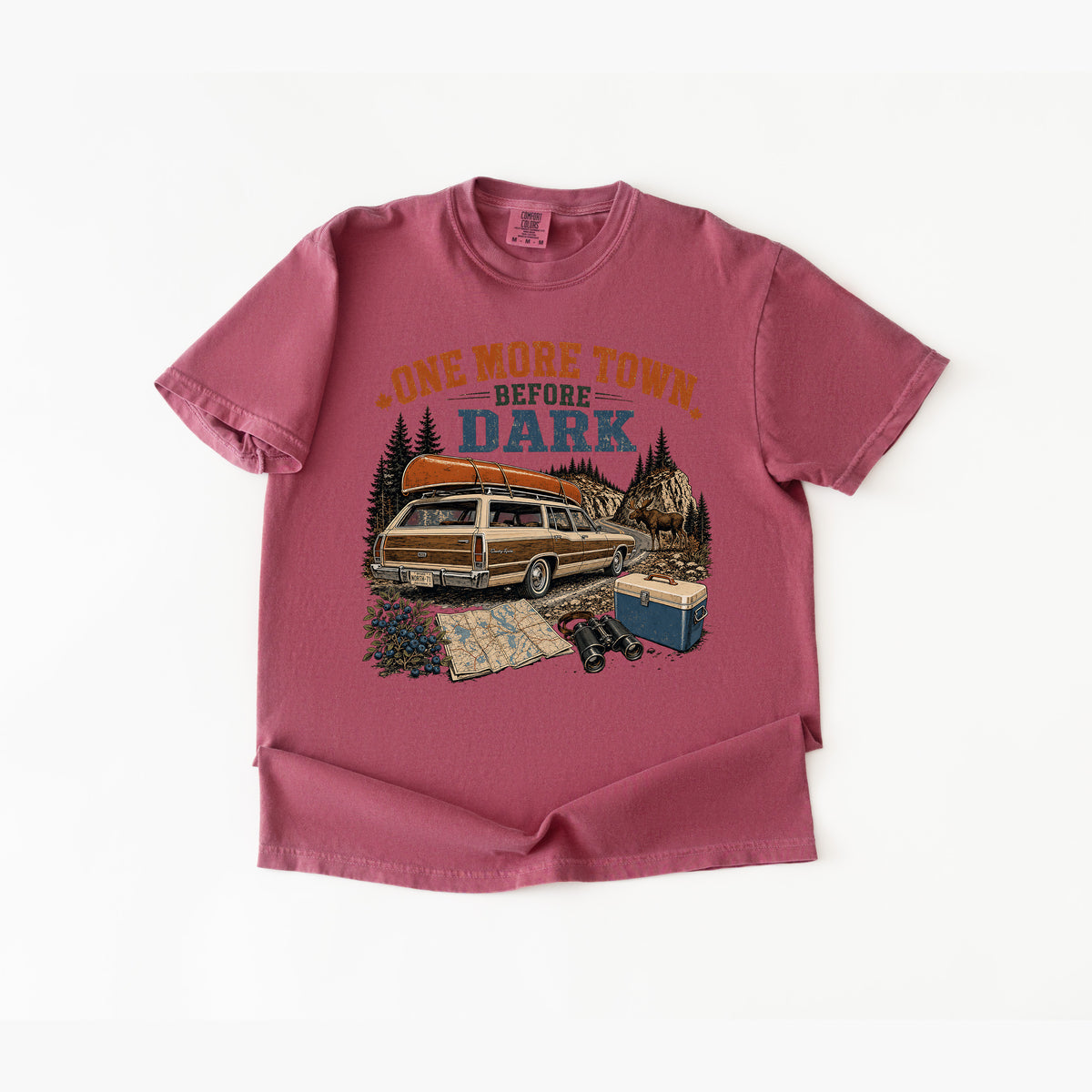 One More Town Before Dark T Shirt